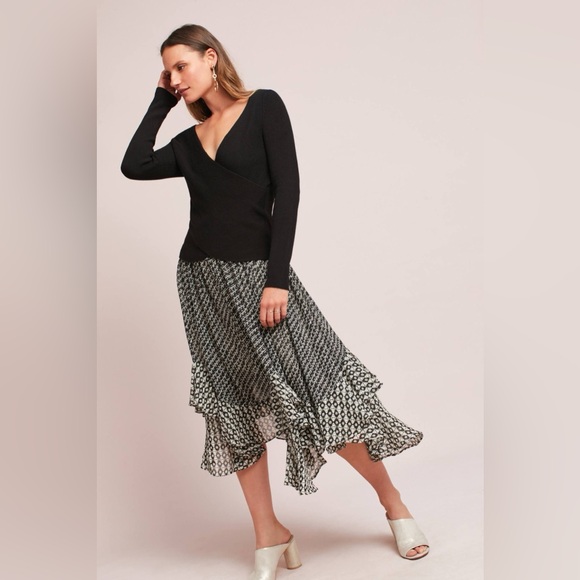 Anthropologie Dresses & Skirts - Anthropologie | Akemi + Kin Theola Smocked Waist Maxi Skirt M